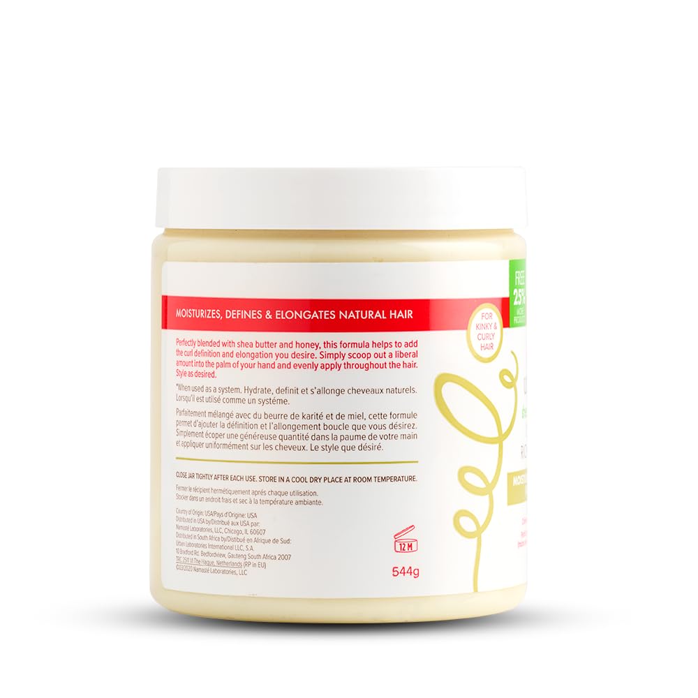 Shea Butter &amp; Honey Curly Coil Rich Style Creme 20 Ounces