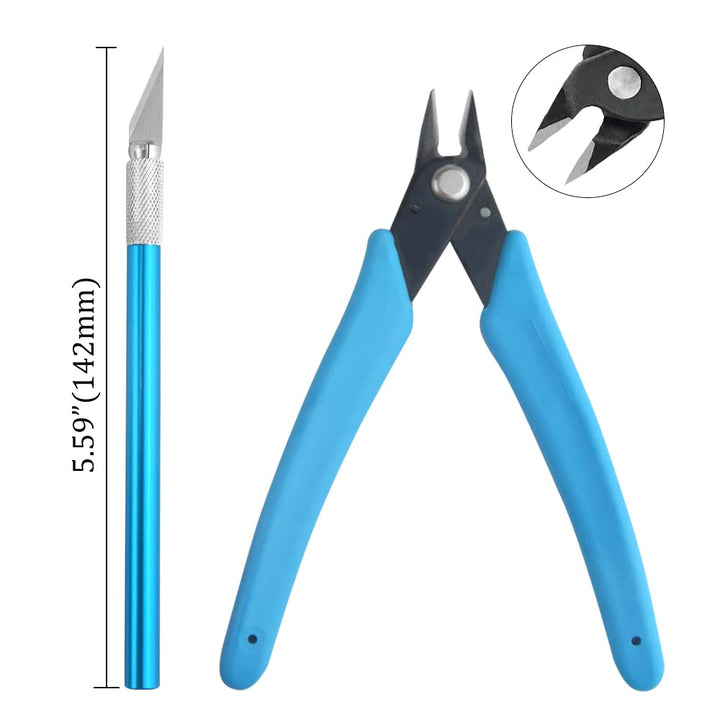 9 PCS Gundam Modeler Basic Tools Craft Set For Car Model Assemble Building(B)