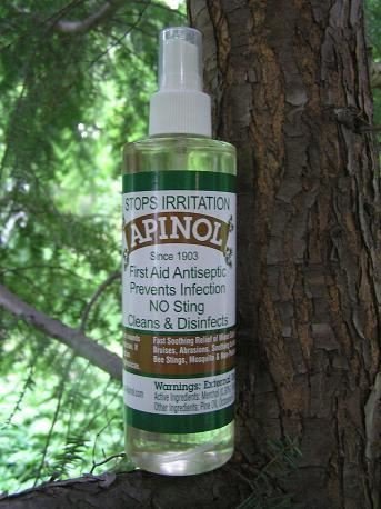 Apinol First Aid Antiseptic Pine Oil - 4 Ounces