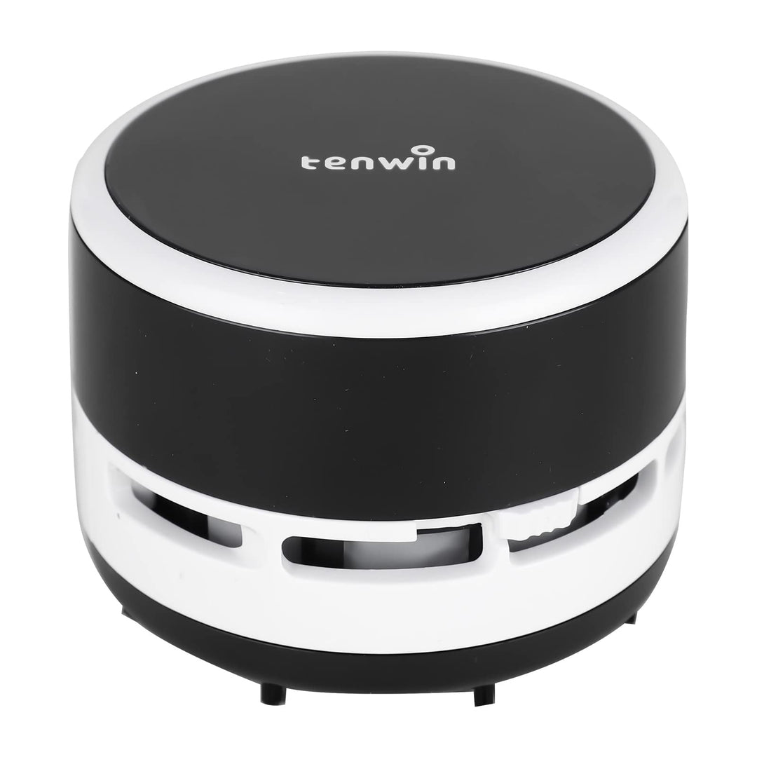 Mini Vacuum Cleaner, Portable Desktop Vacuum Cordless, Handheld Dust Sweeper Battery Operated, Low Noise and Strong Suction for Home/Office/School/Car/Keyboard(Battery not Include)