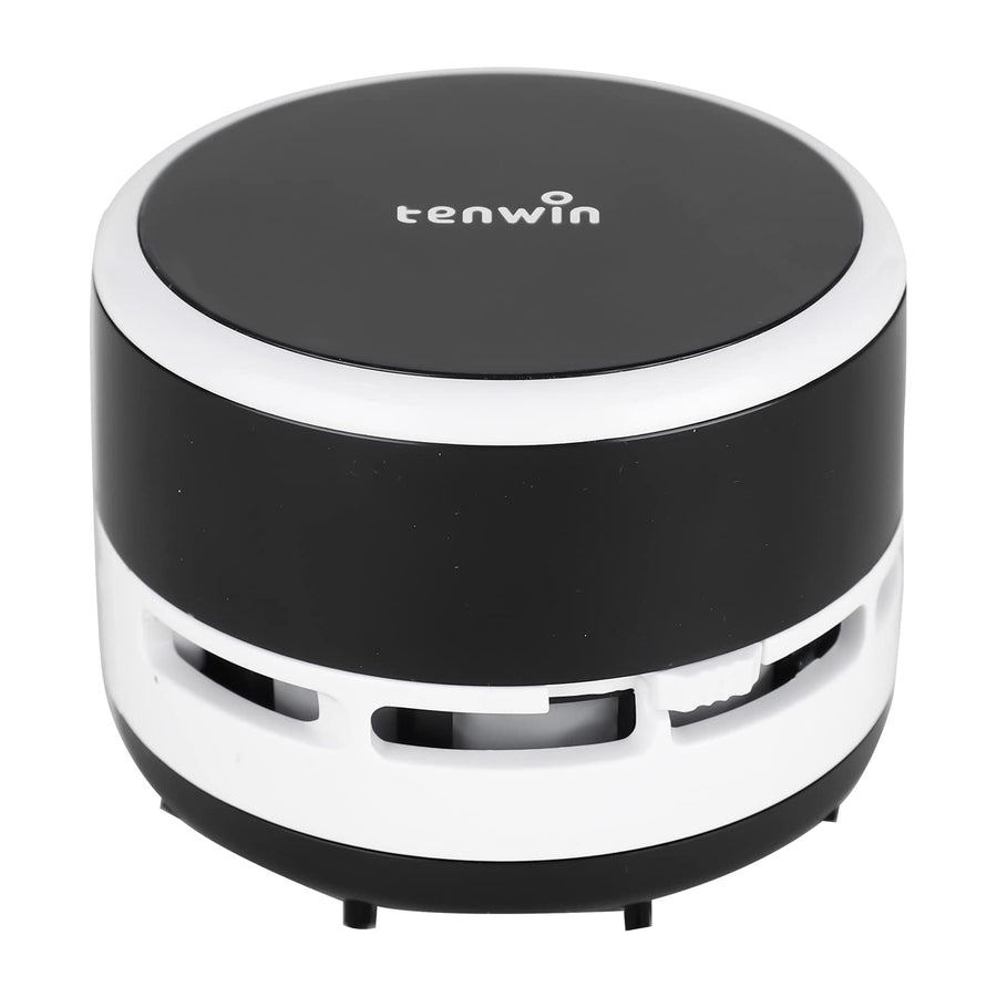 Mini Vacuum Cleaner, Portable Desktop Vacuum Cordless, Handheld Dust Sweeper Battery Operated, Low Noise and Strong Suction for Home/Office/School/Car/Keyboard(Battery not Include)