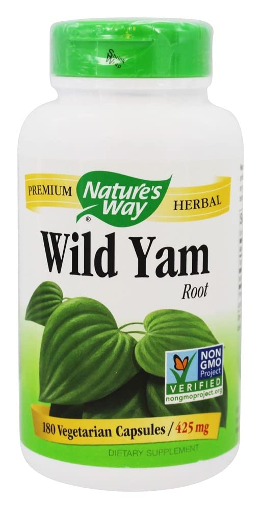 Nature's Way, Wild Yam - 180 vegicaps