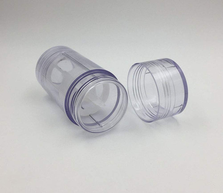 1 Oz(30ml) Twist-up Deodorant Containers,5 Pcs Clear Empty Deodorant Bottles Lip Balm Tubes Fot DIY Travel