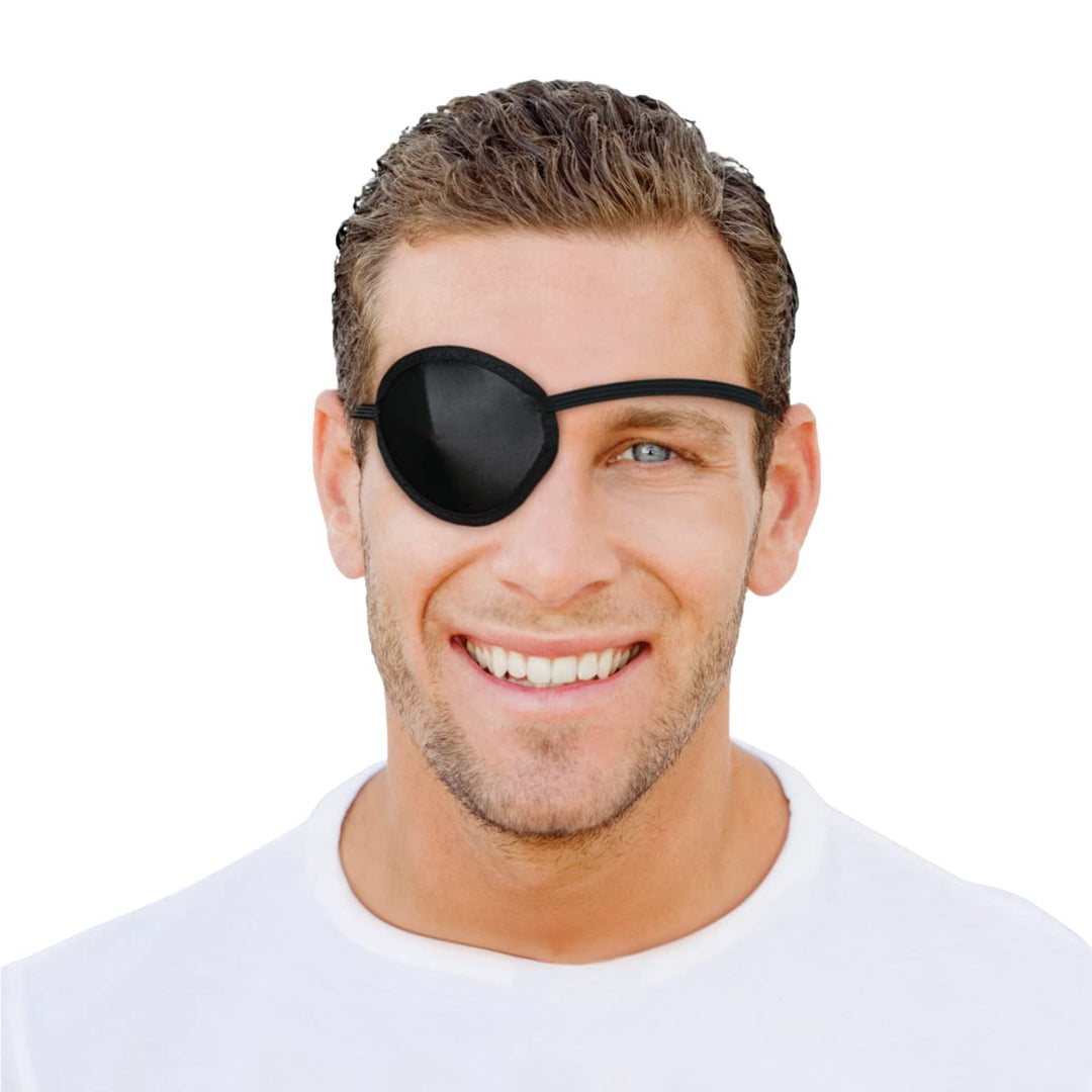 Flents Eye Patch, Concave Shape Minimizes Pressure,Blac