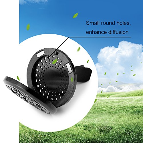 RoyAroma 2PCS 30mm Car Aromatherapy Essential Oil Diffu