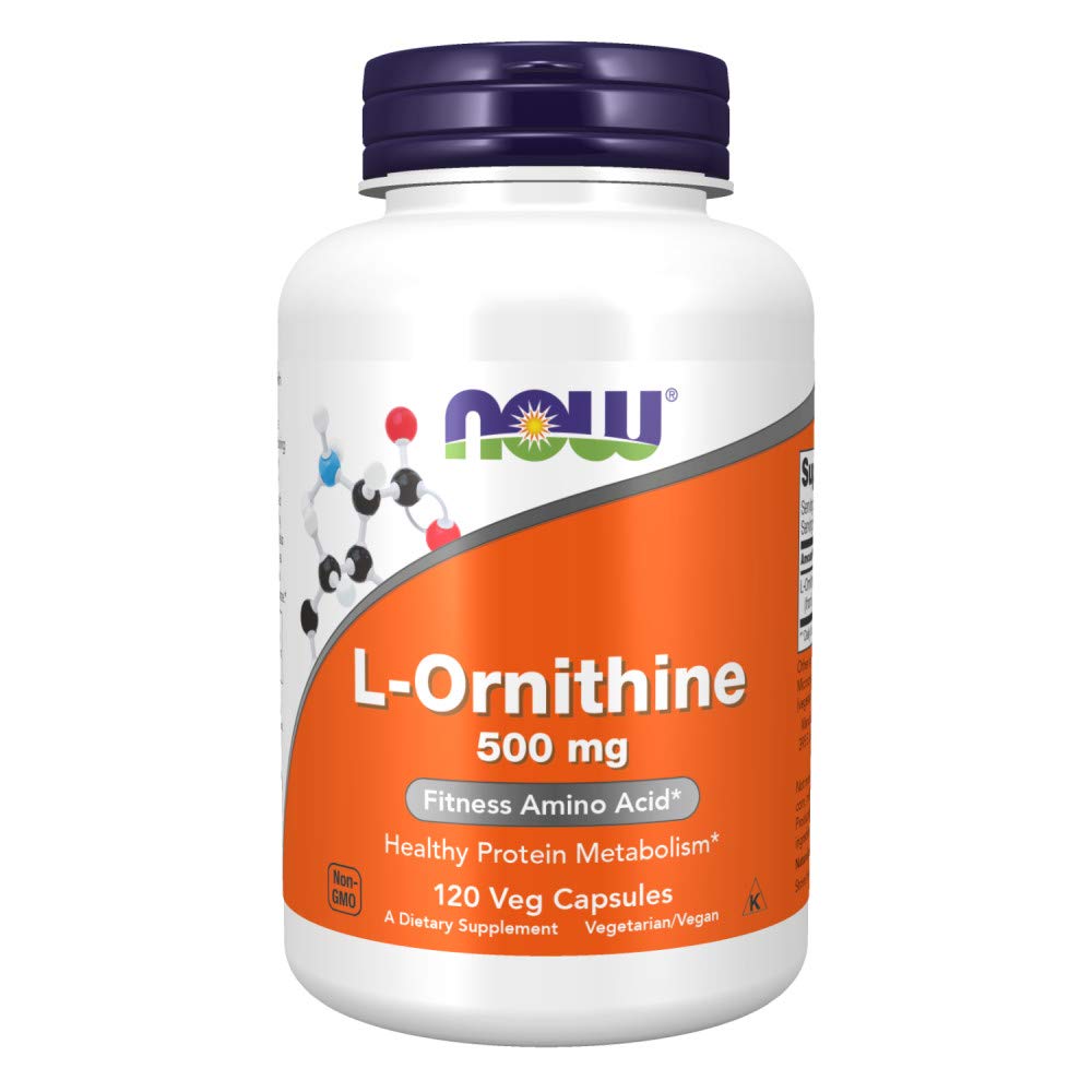 NOW Foods Supplements, L-Ornithine (L-Ornithine Hydroch