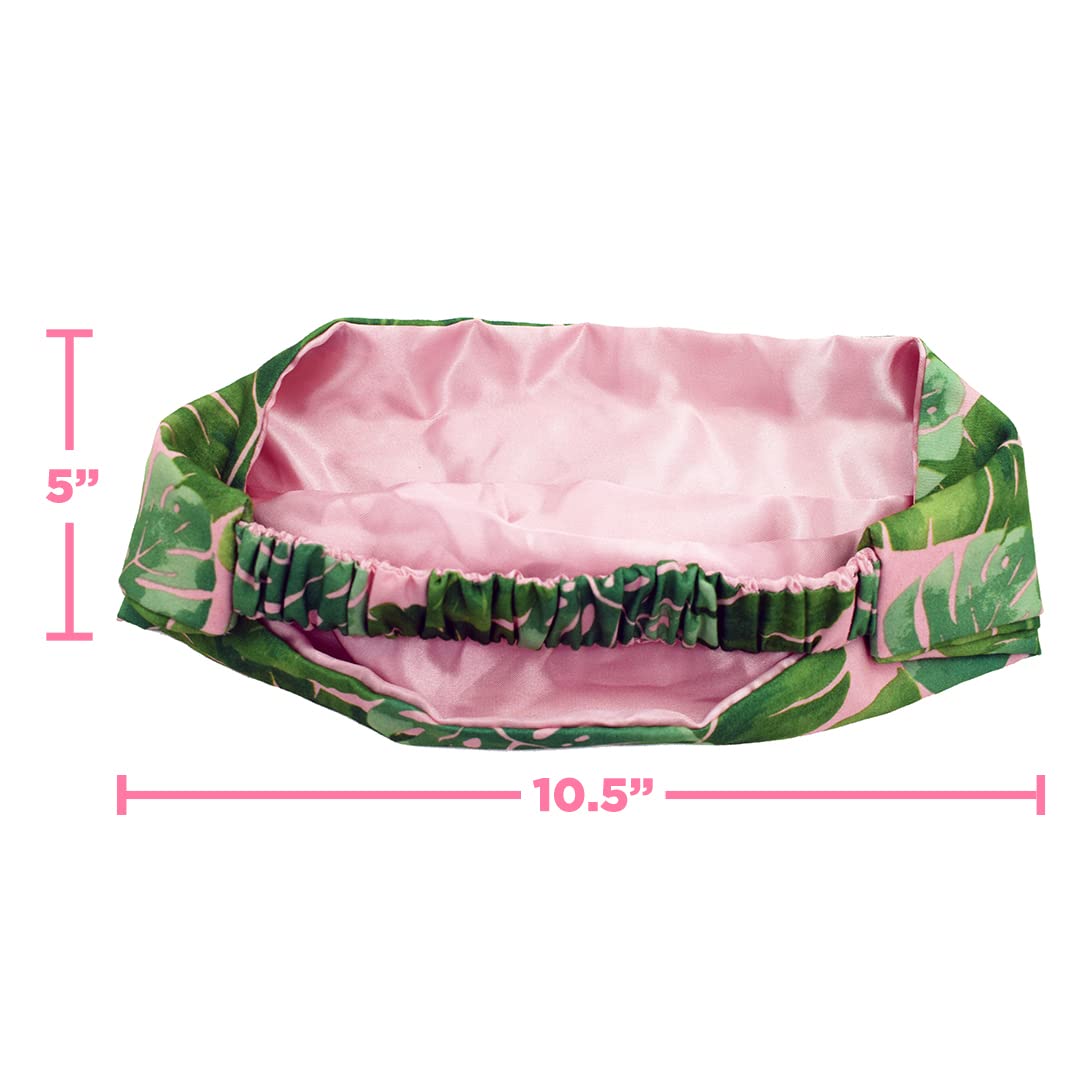 Satin Lined Headband, Tropical