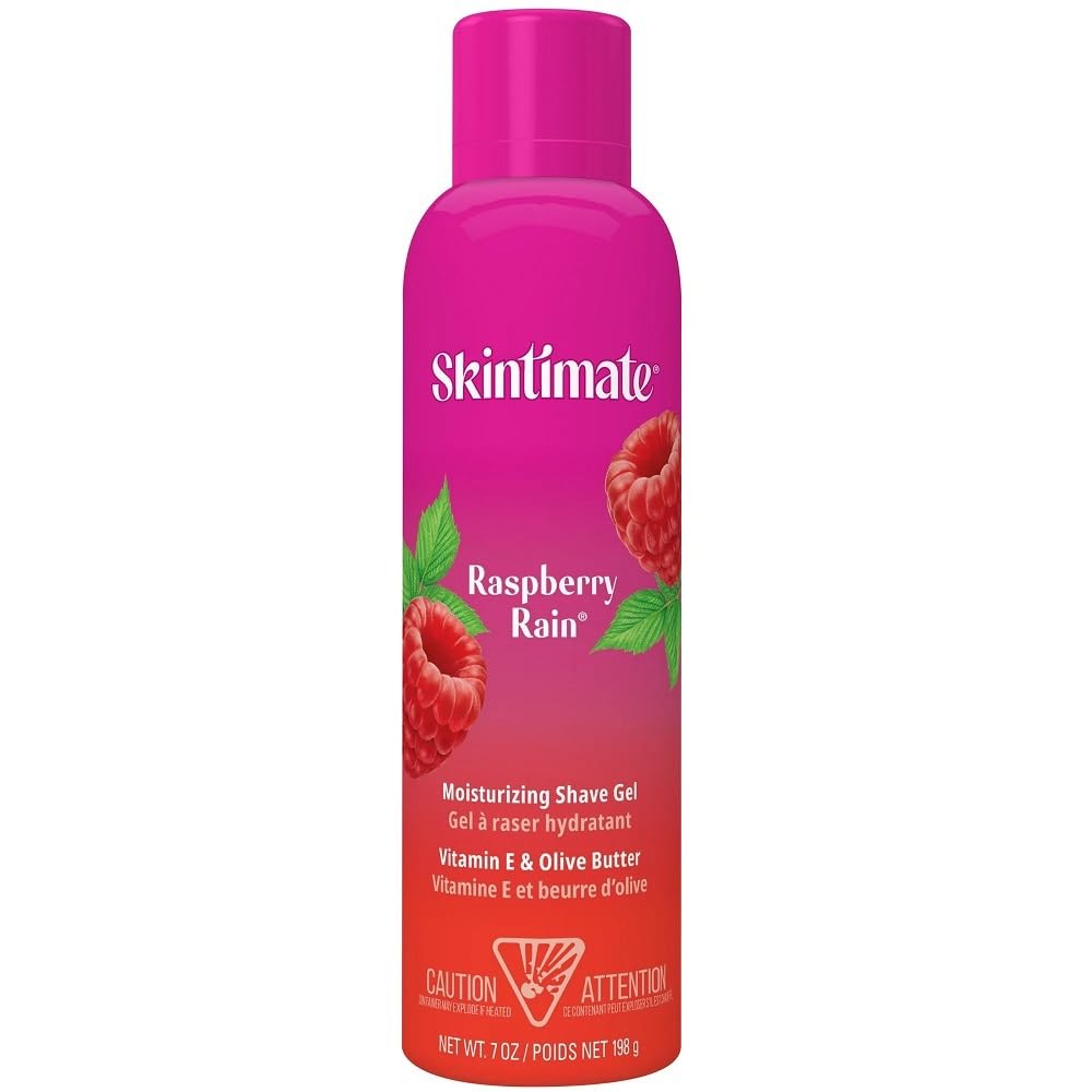 Signature Scents Moisturizing Shavel Gel for Women, Raspberry Rain, 7 Ounce