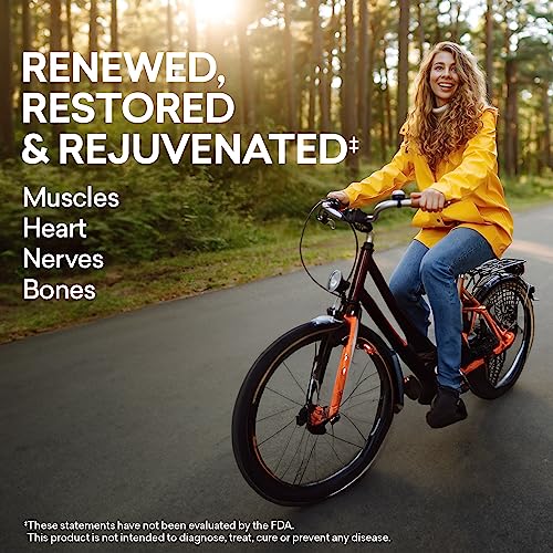 Nature&#39;s Life Renewing Magnesium Malate 200 mg - One Per Day - Muscle, Heart, Nerve Health, and Bone Support - Maximum Absorption - Lab Verified - 60-Day Guarantee - 250 Servings, 250 Tablets