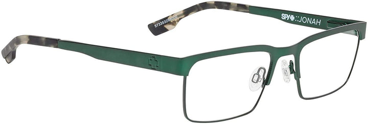 Spy Optic Jonah 573353298000 Eyeglasses, Matte Forest/matte Army Camo Tort Frame 53mm w/Clear Demo Lens