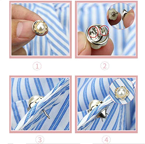 40 Style Cute Enamel Lapel Pin Set,Mini Brooch Pin Badges Cover Up Buttons for Women Shirts,Dresses,Cardigan Collar Safety Pins,Cuff Links,Clothing Bags Accessories Supplies DIY Crafts