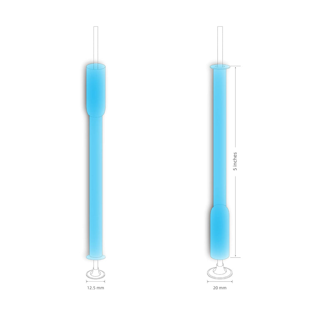 Candle Wick Placing Tube, 12pcs Candle Wick Centering Placement Tools for Candle Making