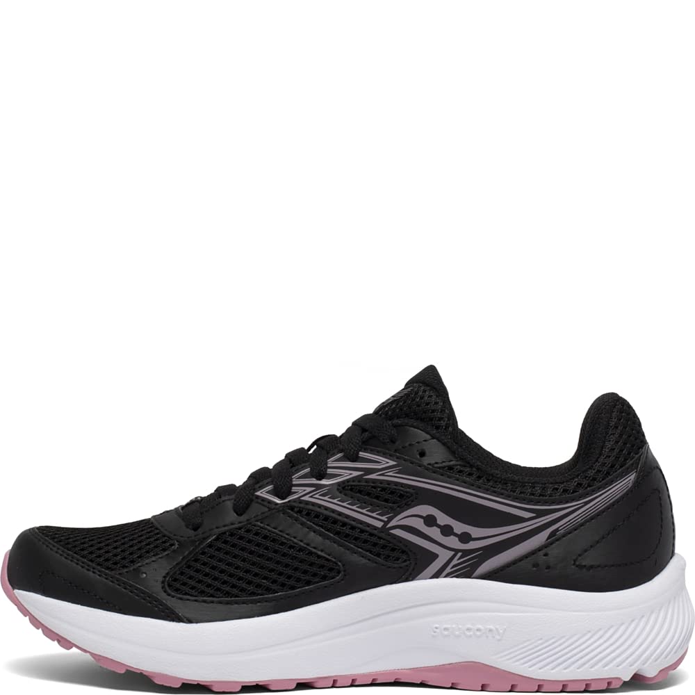 Saucony Women&#39;s Cohesion 14 Running Shoe, Black