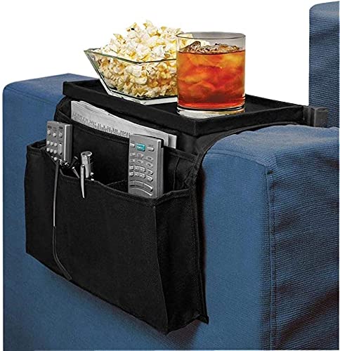 Non-Slip Armchair Caddy with Cup Holder Arm Rest Organi