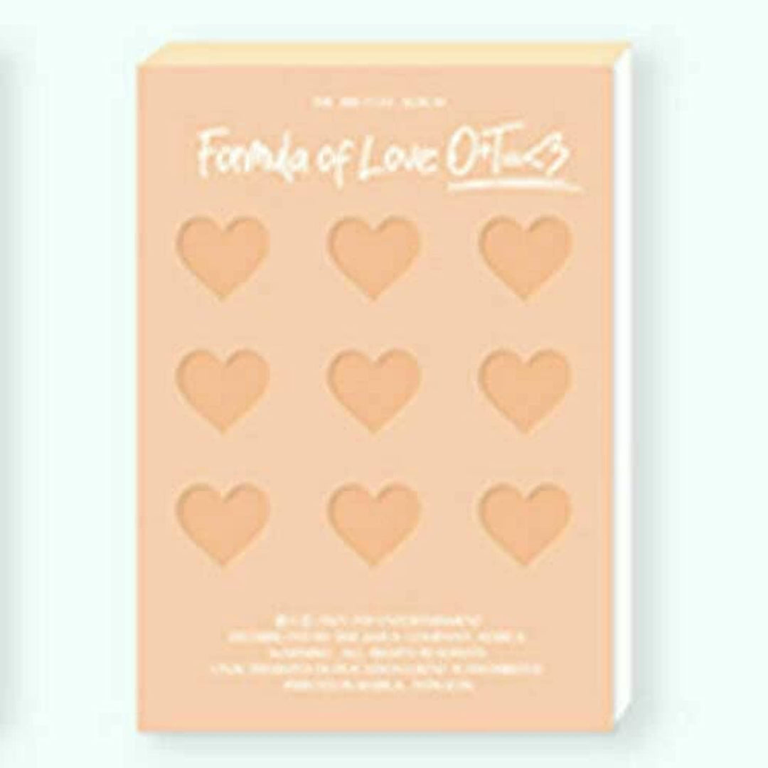 TWICE Formula of Love: O+T=&lt;3 3rd Album Contents+Tracking Sealed (FULL OF LOVE)