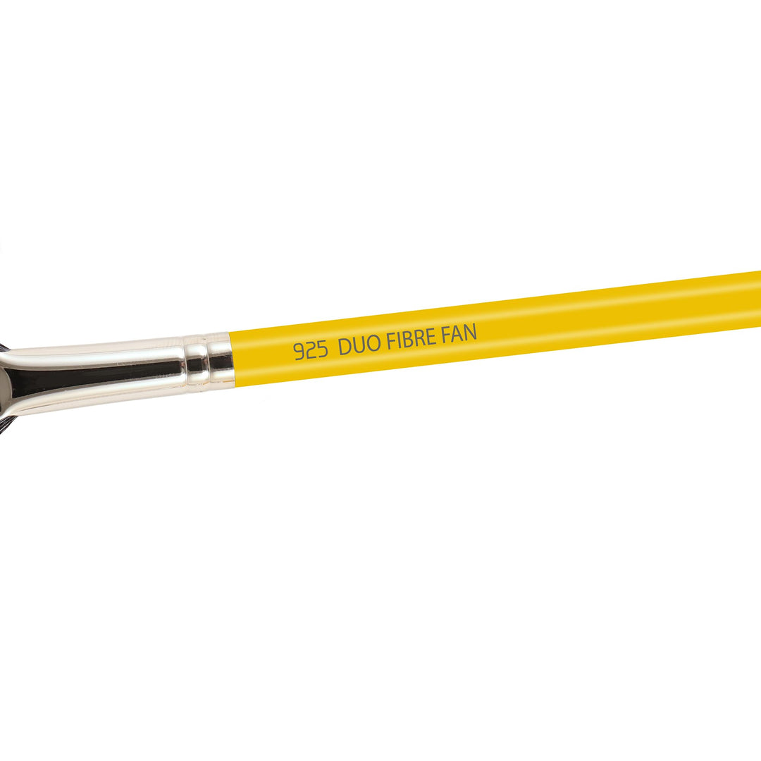 Studio Line Duet Fiber Fan Brush, Yellow
