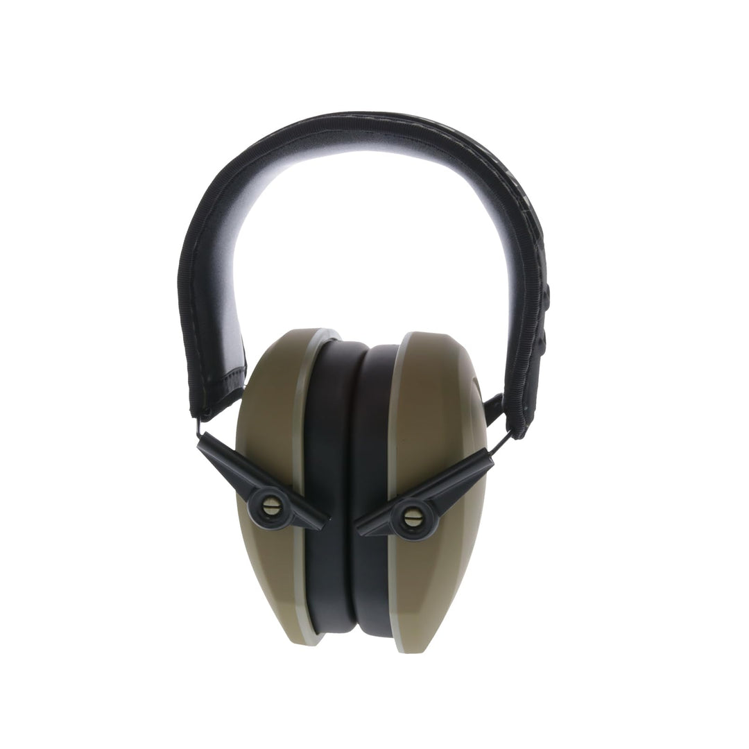 Walker&#39;s Razor Slim Passive Earmuff - Ultra Low-Profile Earcups - Olive Dark Green, One Size