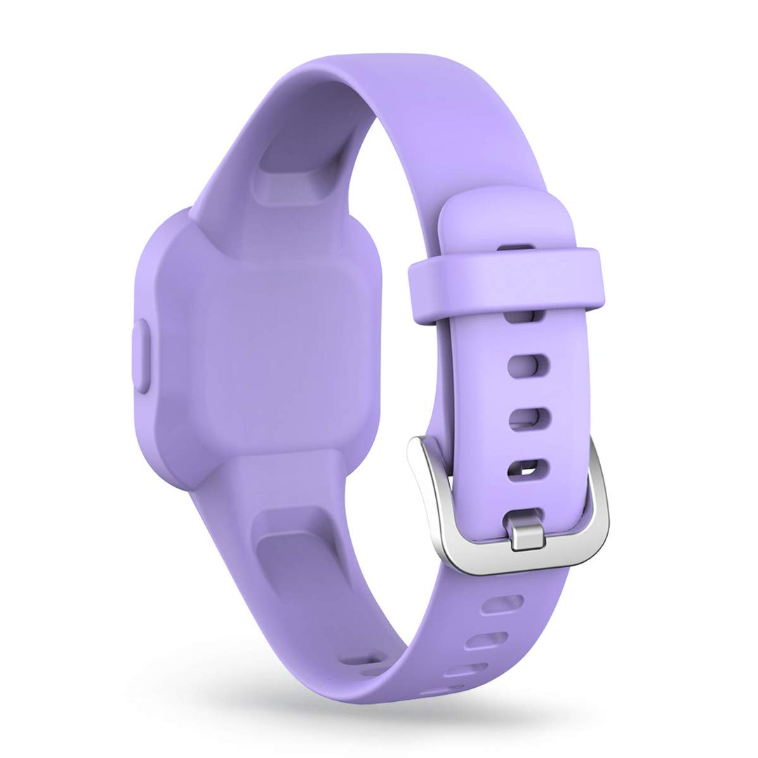 Compatible with GarminFit JR.3/vivofit jr.3 Bands Soft Silicone Adjustable Wrist Band Watchband Strap Replacement for GarminFit JR.3/vivofit jr.3 for Kids,Lavender&amp;Mint green&amp;Khaki