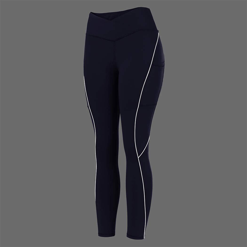 SUUKSESS Women Reflective High Waisted Running Leggings
