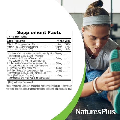 Natures Plus Herbal Actives NutriZAC Mood Food - 300 mg