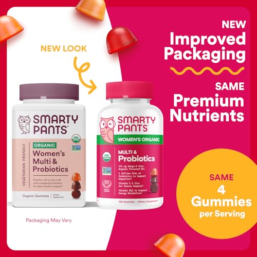 SmartyPants Organic Women's Multivitamin Gummies: B