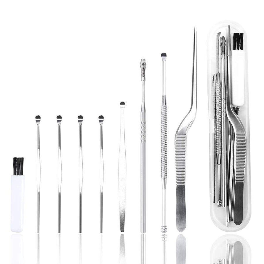 9Pcs Okom Ear Wax Removal Tool, Upgrade Ear Cleaner, Pr