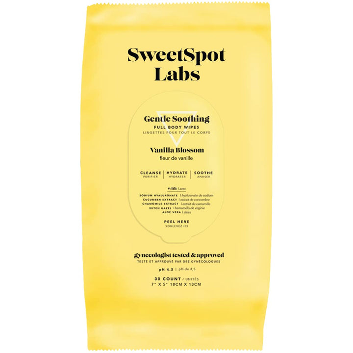 SweetSpot Labs Vanilla Blossom on the Go Wipettes, 30 C