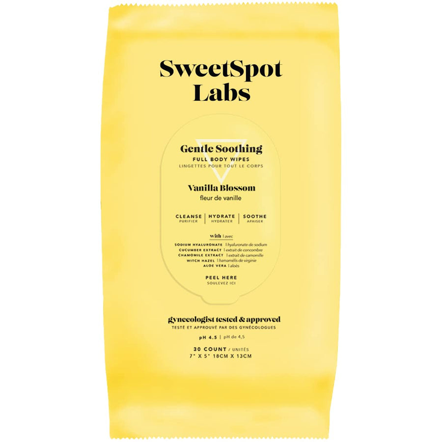 SweetSpot Labs Vanilla Blossom on the Go Wipettes, 30 C