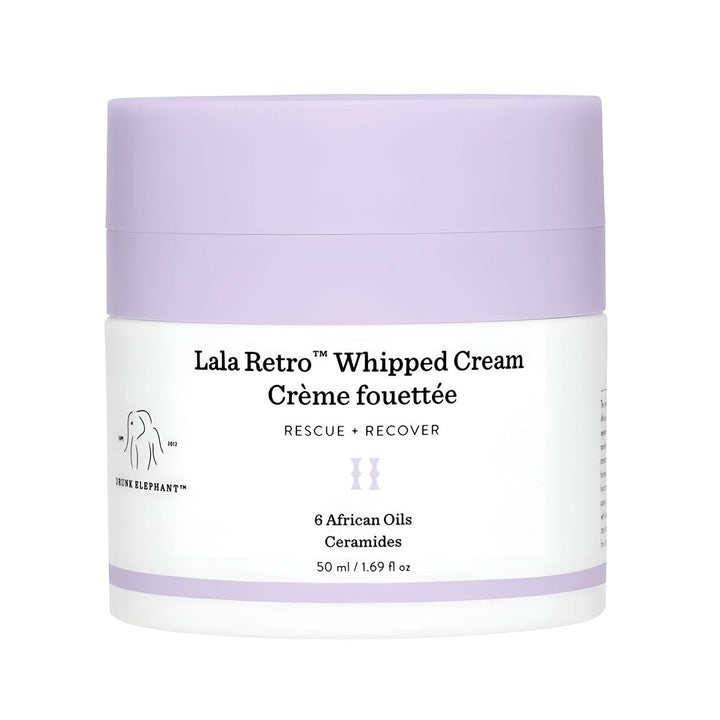 Lala Retro Whipped Cream. Replenishing Moisturizer for Skin Protection and Rejuvenation. 50 Milliliters.