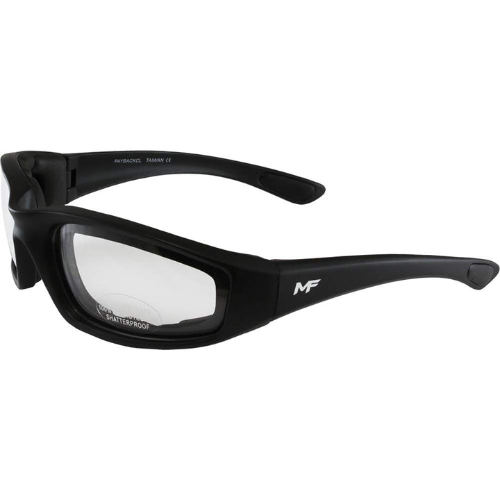 Payback Sunglasses (Black Frame/Clear Lens)