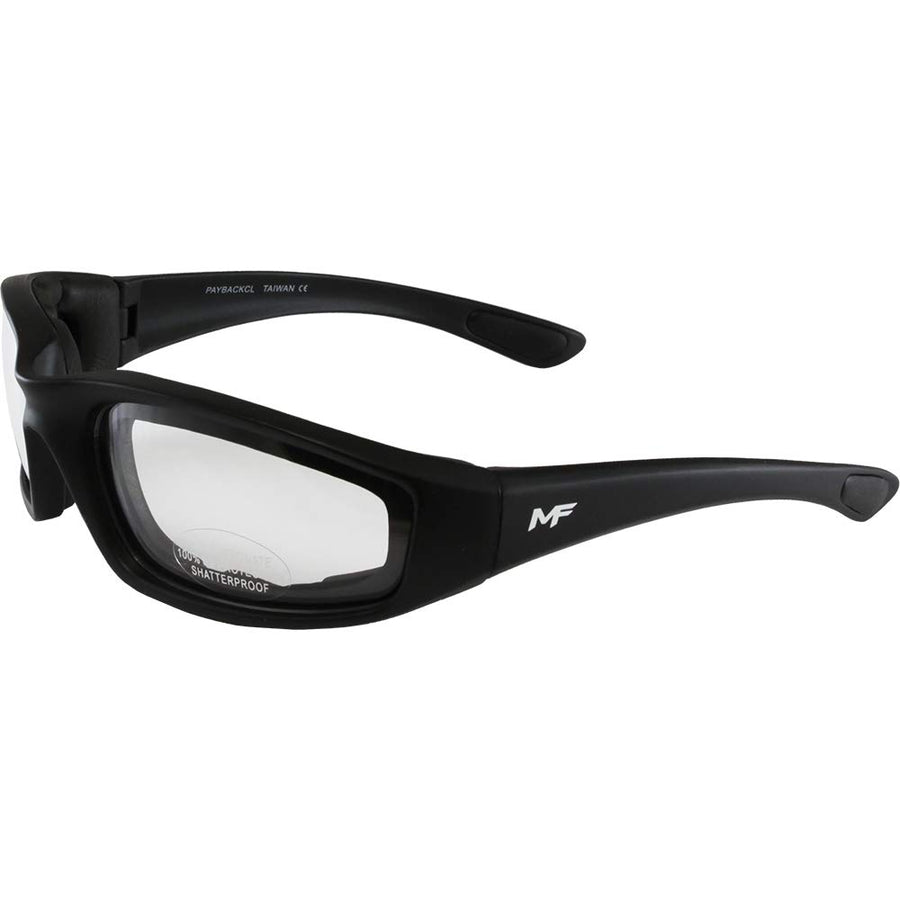 Payback Sunglasses (Black Frame/Clear Lens)