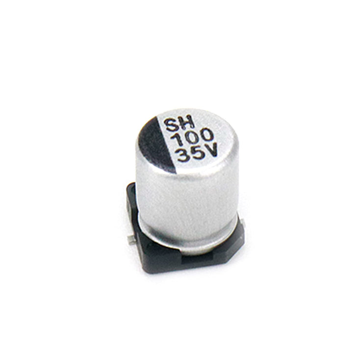 20Pcs SMD Aluminum Electrolytic Capacitors 100uF 35V