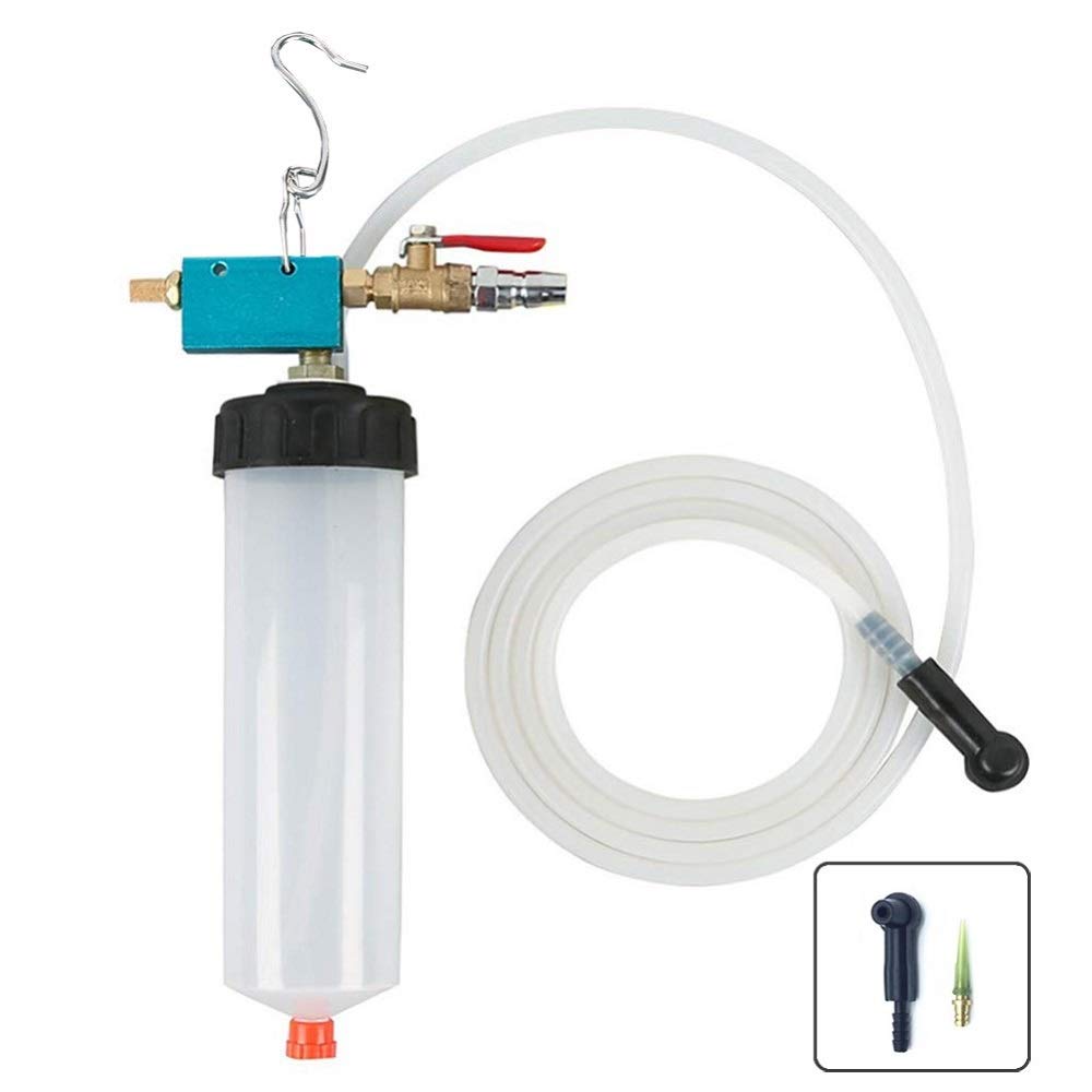 Universal Auto Brake Fluid Extractor, Power Steering Oil Change Replacement Tool, Brake and Clutch Fluid Drained Bleeder Tool Equipment Kit for Car Motorcycle