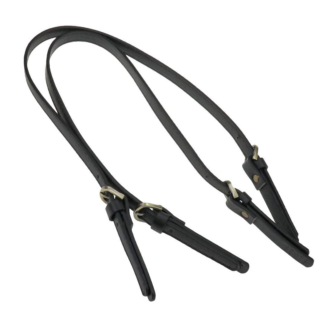 PU Leather Purse Handles 2 Pcs 65cm to 71cm Adjustable Leather Shoulder Strap Black Leather Purse Strap,Leather Shoulder Strap Purse Straps Replacement for Crossbody
