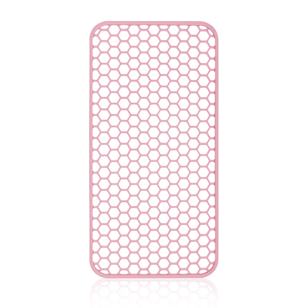 Large Heat Resistant Mat for Hair Styling Tools, Silicone Heat Pad for Curling Iron, Portable Travel Flat Iron Mat for Hair Straightener, Curler Wand, Hot Waver (Blue)