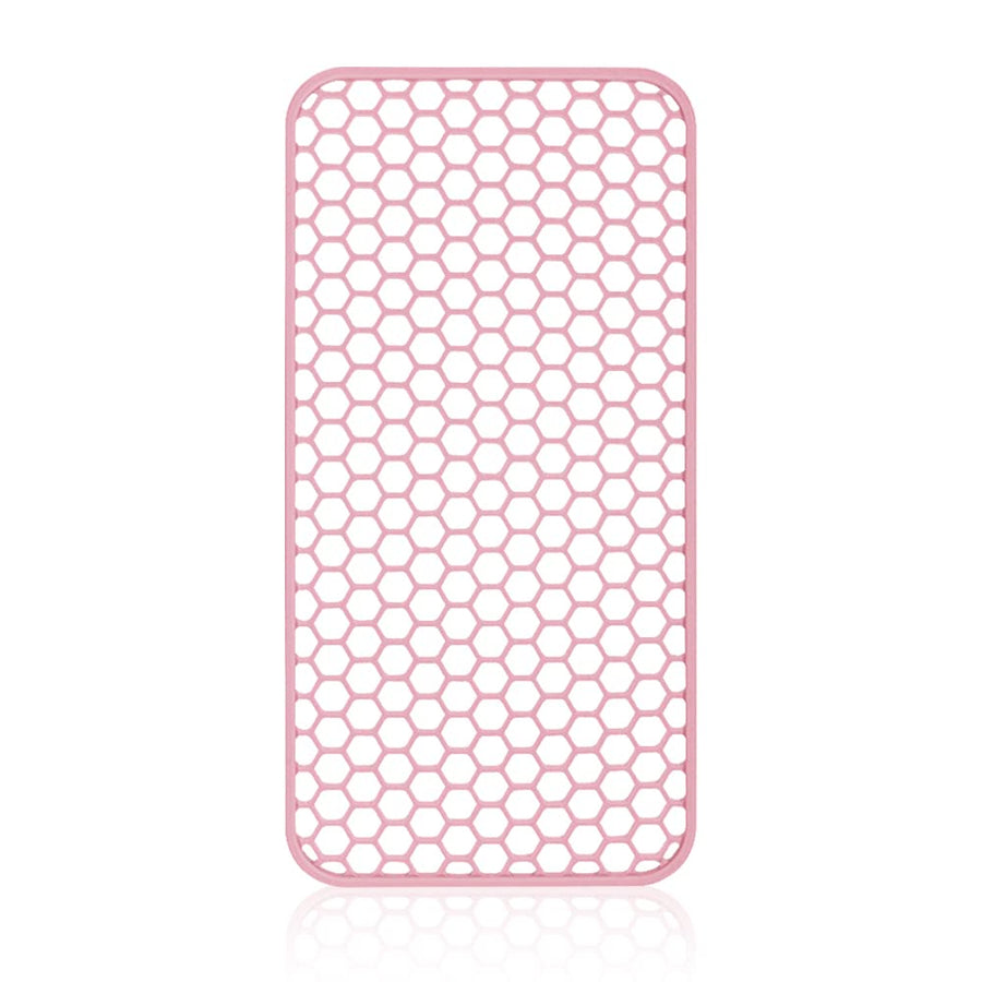 Large Heat Resistant Mat for Hair Styling Tools, Silicone Heat Pad for Curling Iron, Portable Travel Flat Iron Mat for Hair Straightener, Curler Wand, Hot Waver (Blue)