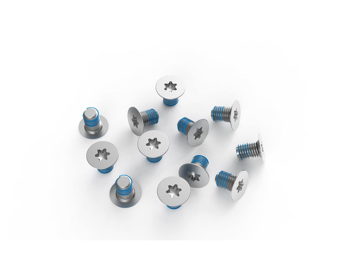 12 PCS M2x3mm Silver Torx T5 Replacement Case Base Cover Screw Compatible with Dell XPS 13 9343 9350 9360, XPS 15 9550 9560, Precision M5510 Series Laptop