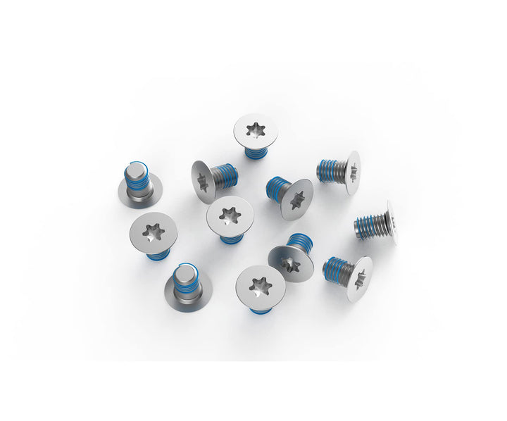 12 PCS M2x3mm Silver Torx T5 Replacement Case Base Cover Screw Compatible with Dell XPS 13 9343 9350 9360, XPS 15 9550 9560, Precision M5510 Series Laptop
