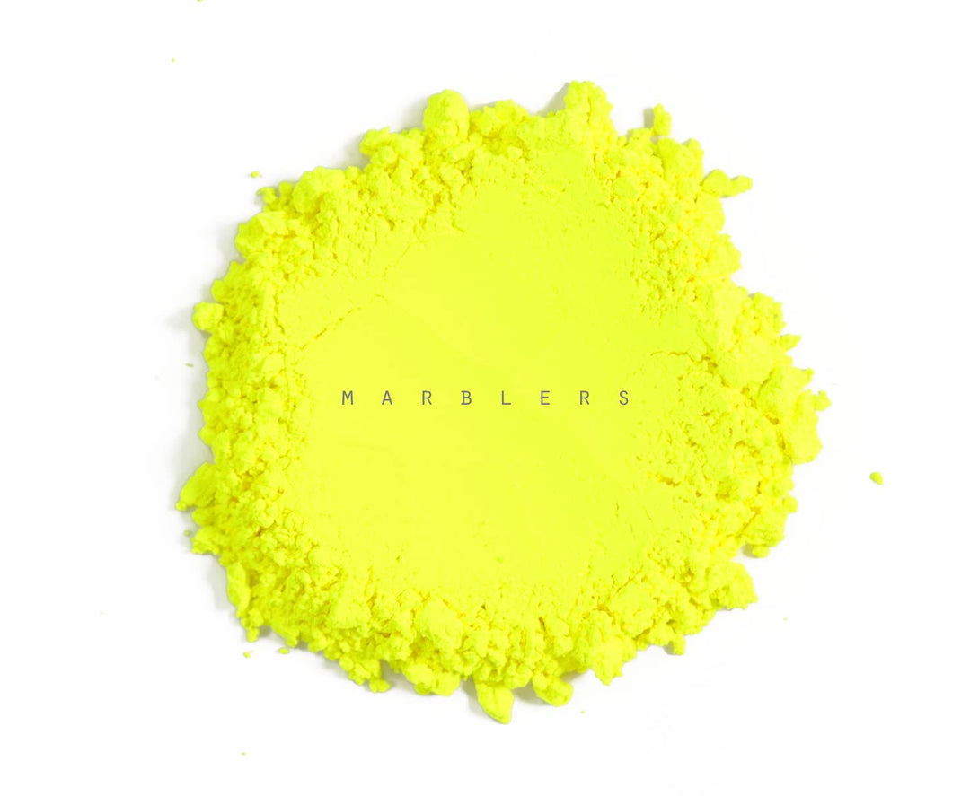 Fluorescent Pigment Powder [Neon Yellow] 3oz (85g) | Matte Pigment | Dye | Non-Toxic | Vegan | Cruelty-Free | Nail Polish, Nail Art, Soap, Slime, Candle, Resin, Epoxy, Acrylic Paint