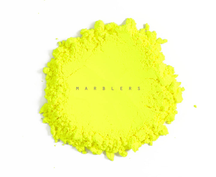 Fluorescent Pigment Powder [Neon Yellow] 3oz (85g) | Matte Pigment | Dye | Non-Toxic | Vegan | Cruelty-Free | Nail Polish, Nail Art, Soap, Slime, Candle, Resin, Epoxy, Acrylic Paint