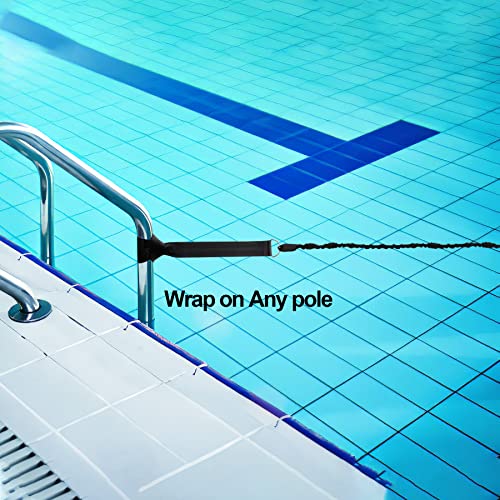 Hikeen Swimming Training Belt 4M Swimming Tether Swim in Place Harness Stationary Swimming Aquatic Resistance Belt (Swimming Belts)