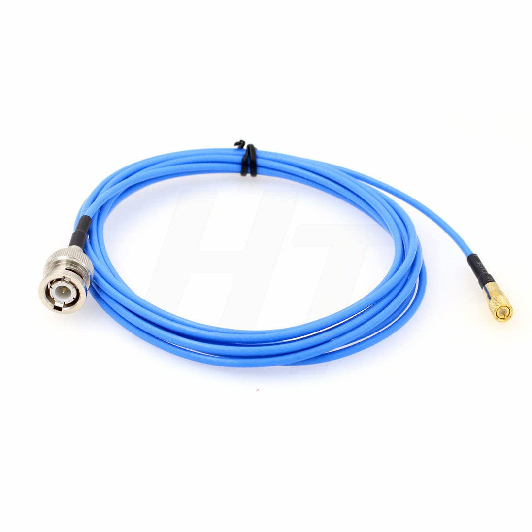 HangTon BNC to Microdot 10-32 50 Ohm RF Cable for Accel