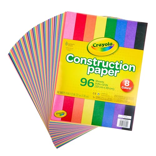 Crayola Construction Paper 96 Sheets