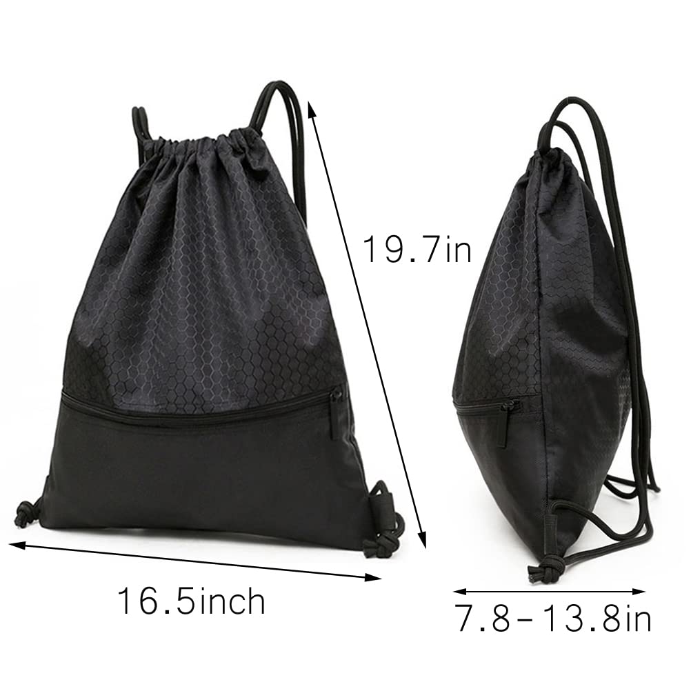 Drawstring Backpack Bag, Waterproof Draw String Back Sa