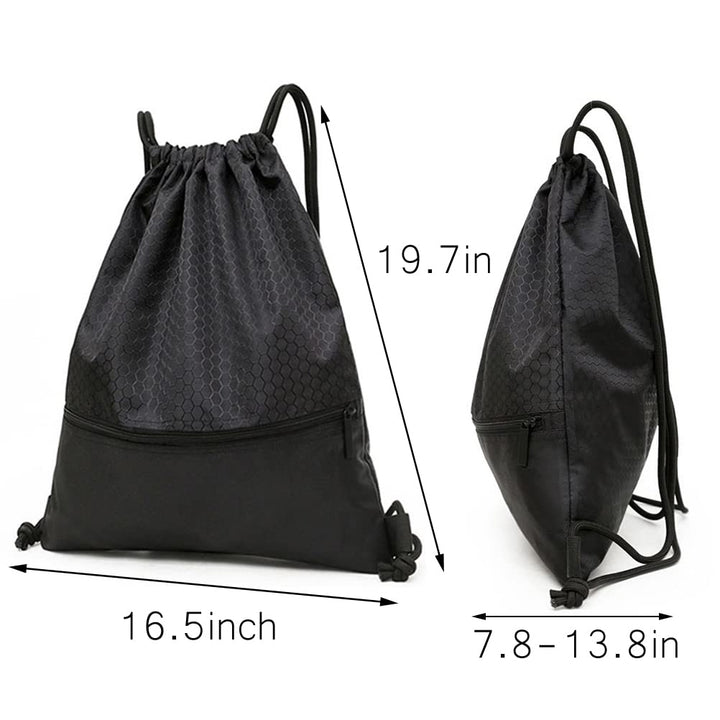 Drawstring Backpack Bag, Waterproof Draw String Back Sa