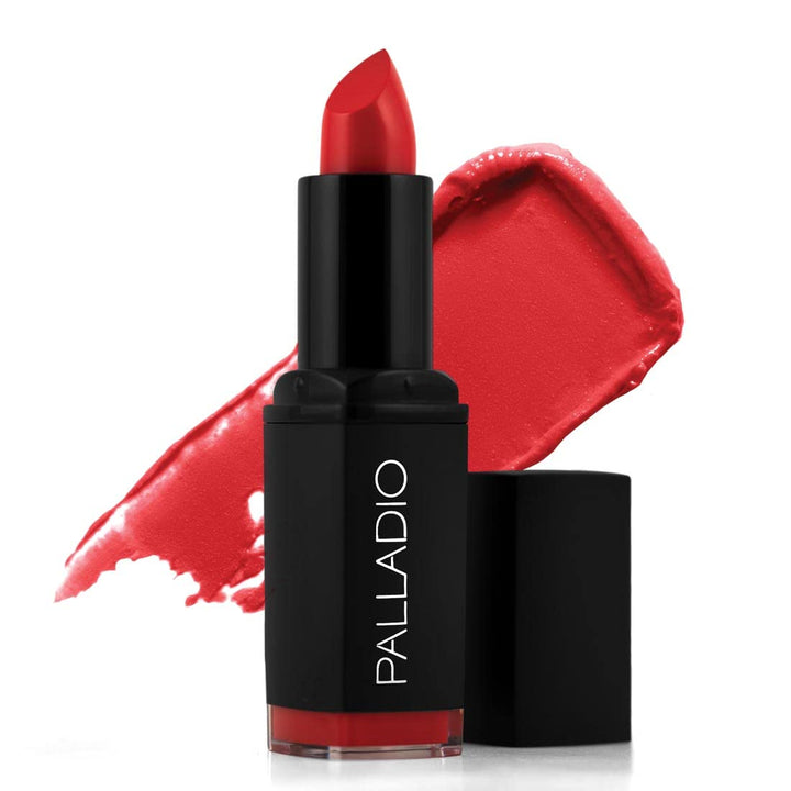 Herbal Matte Lipstick, Coral, Creamy and Full Coverage Long Lasting Matte Lipstick