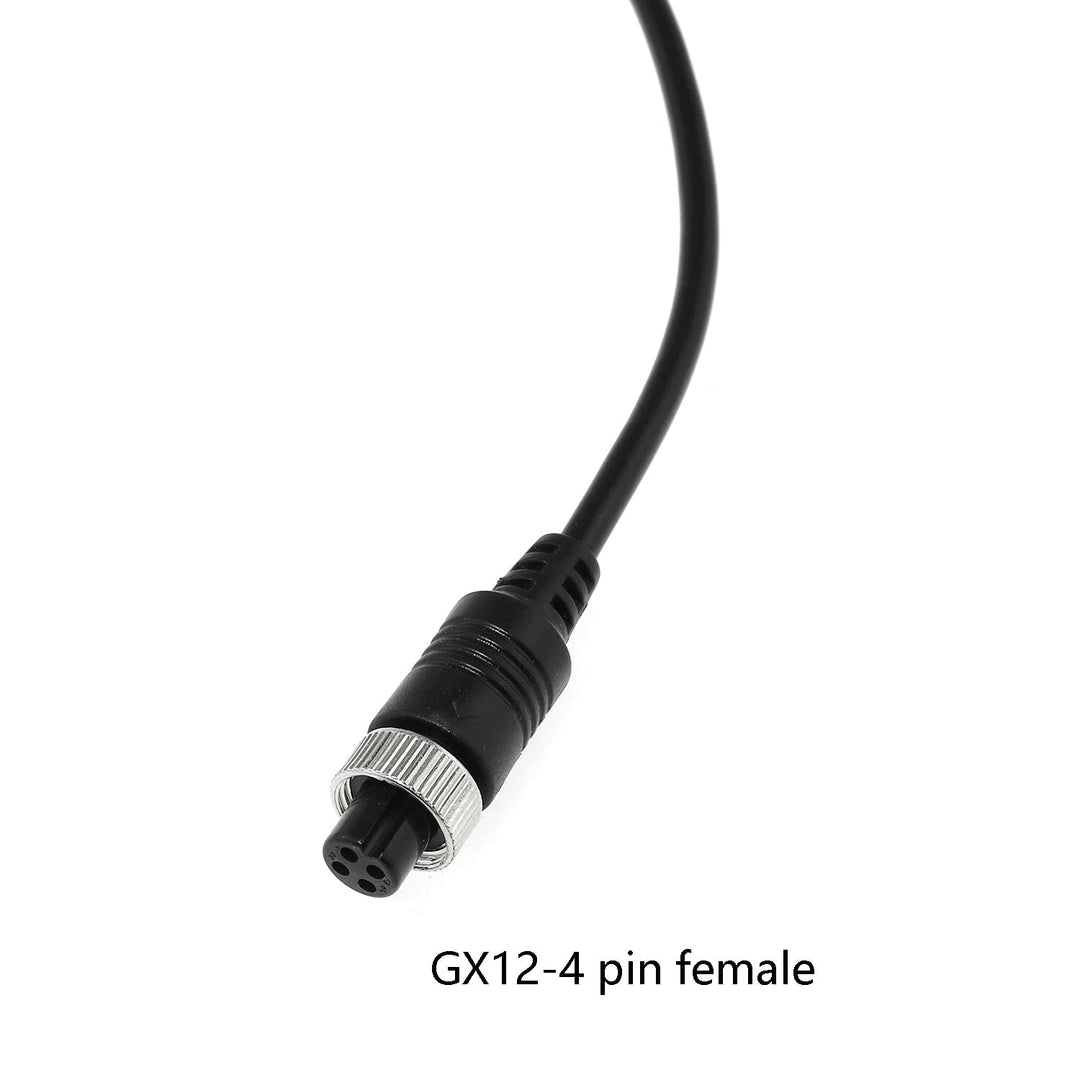 DGZZI M12 Connector to BNC+DC Adapter 35cm/13.78Inch M1