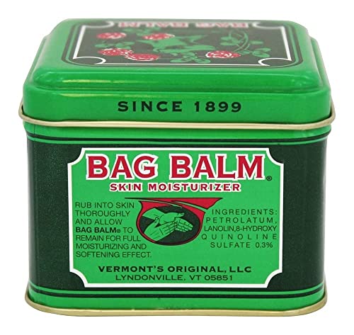 Skin Moisturizer - Full Body Hydrating Skin Care: Dry Hands, Lips, Face, Feet &amp; More - Unscented, Cruelty &amp; Paraben Free - Day &amp; Night, Men &amp; Women, Vermont&#39;s Original (4oz Tin, Made in USA)