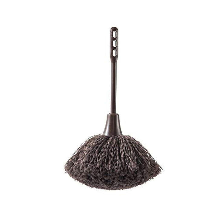 1 Piece Microfiber Delicate Duster with Comfortable Non Slip Handle Mini Dusting Wand Washable Mini Brush with Good Hand Grips for Kitchen Laptop Keyboard Corner Dust Removal (Coffee)