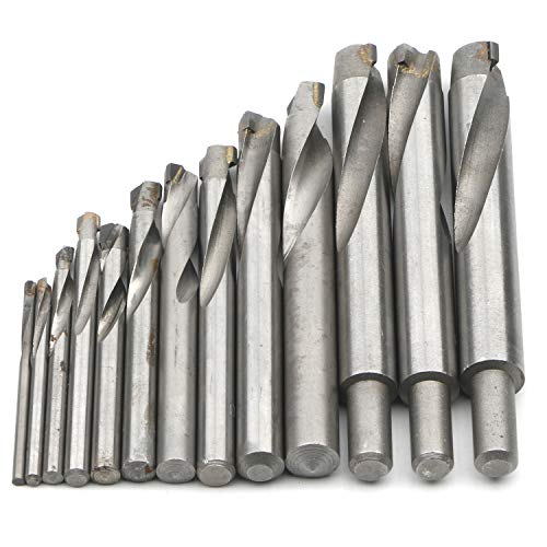 Drill Bit Set 13 pcs Tungsten Steel Cemented Carbide Twist Drill Bits, Metal Drill YG Alloy Blade, for for Cast Iron, Iron Plate, Pig Iron, 3 4 5 6 7 8 9 10 11 12 13.5 14 15 mm